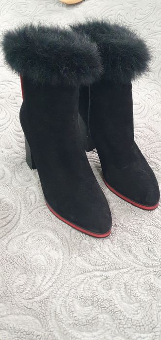 Ботінки на грубому каблуку