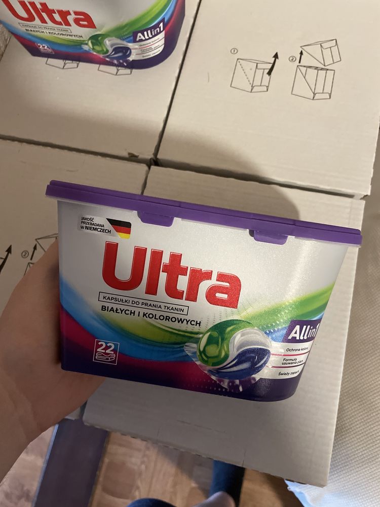 Капсули для прання Ultra 3in1. 22 капсули. Польща
