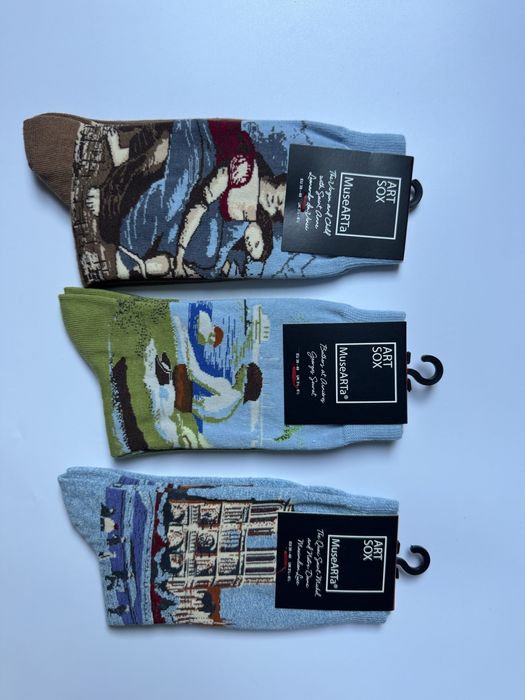 Zestaw 3 par skarpetki Musearta pomysl na prezent