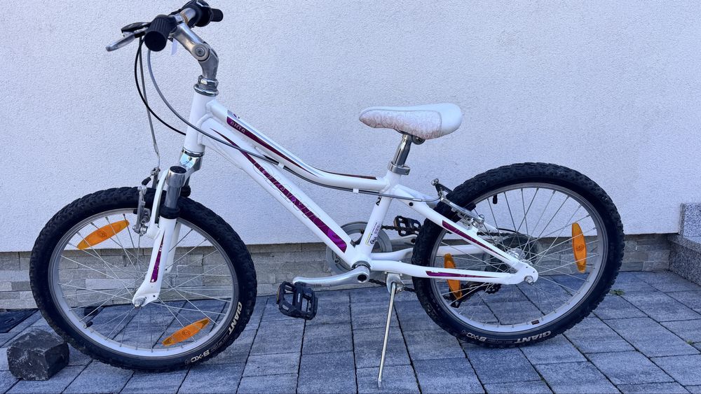 Gwarancja rower Giant koła 20” dla dziewczynki ok4-7 lat