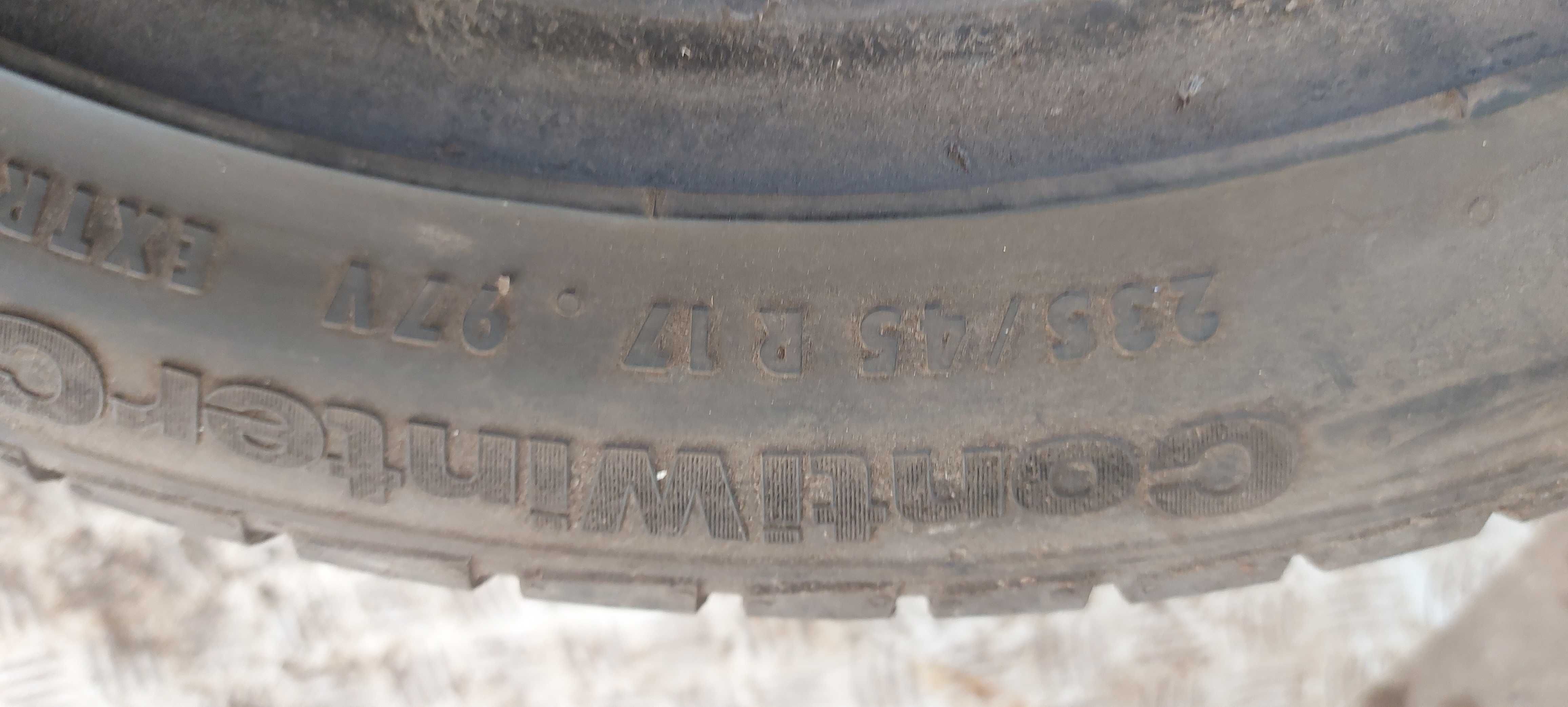 opona zimowa CONTINENTAL 235/45 R17 2007R