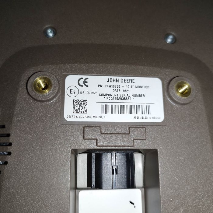 Monitor wyswietlacz John Deere PFA10760