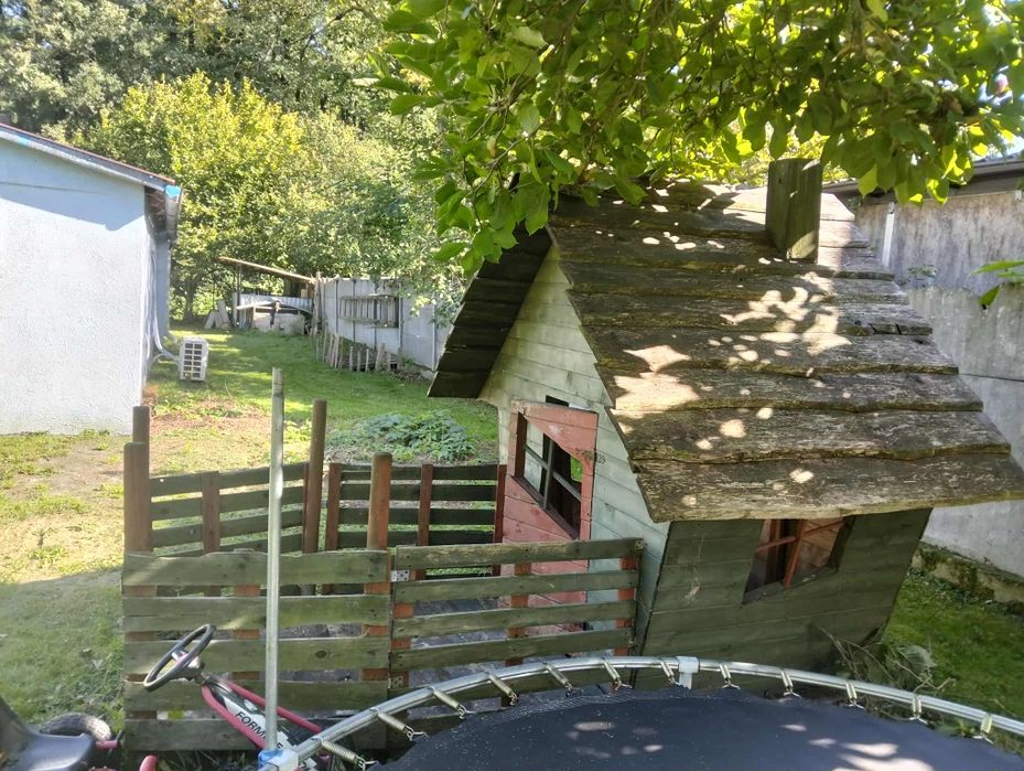 Domek ogrodowy drewniany dla dzieci