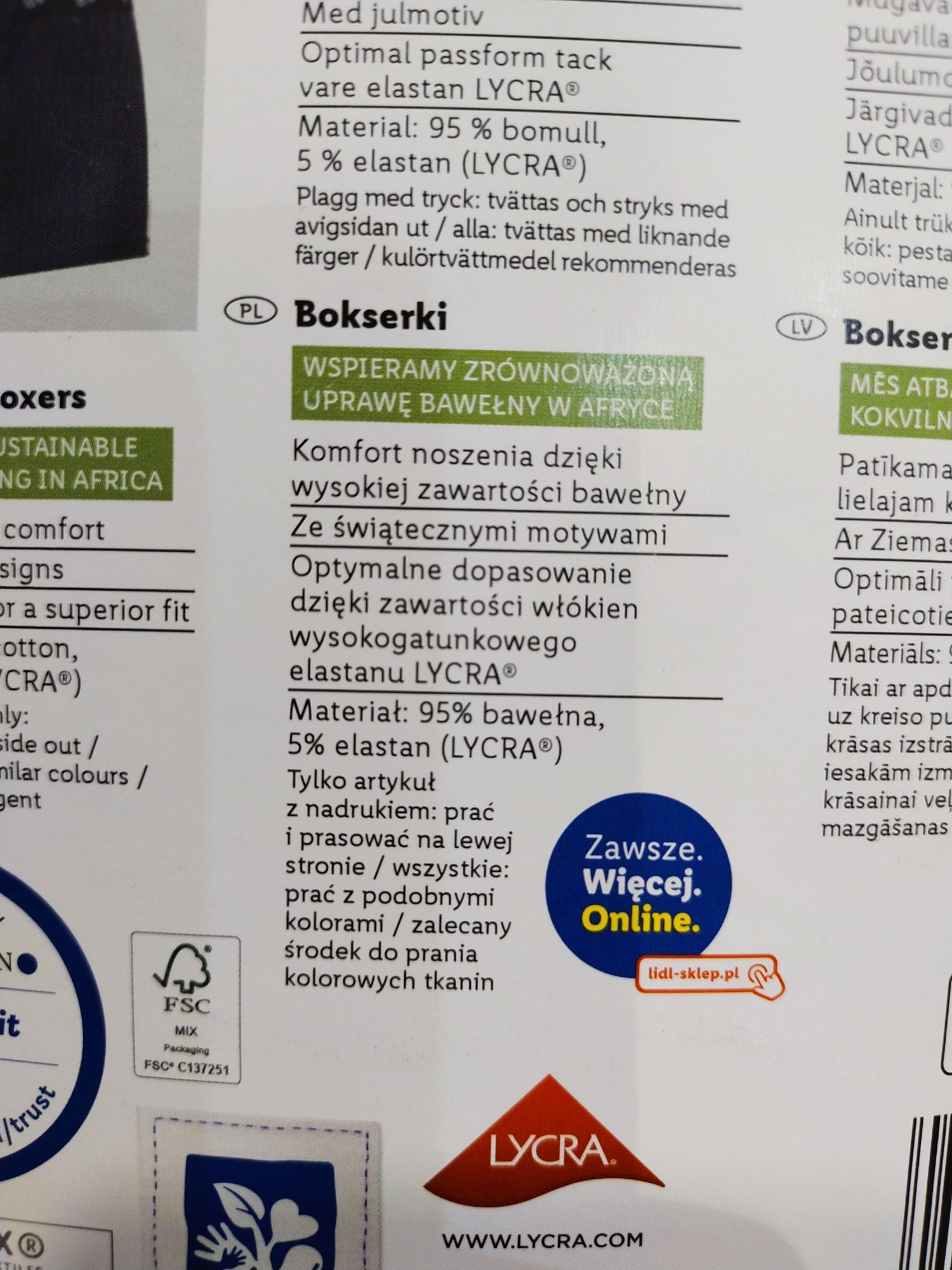 Bokserki męskie świąteczne granat XL