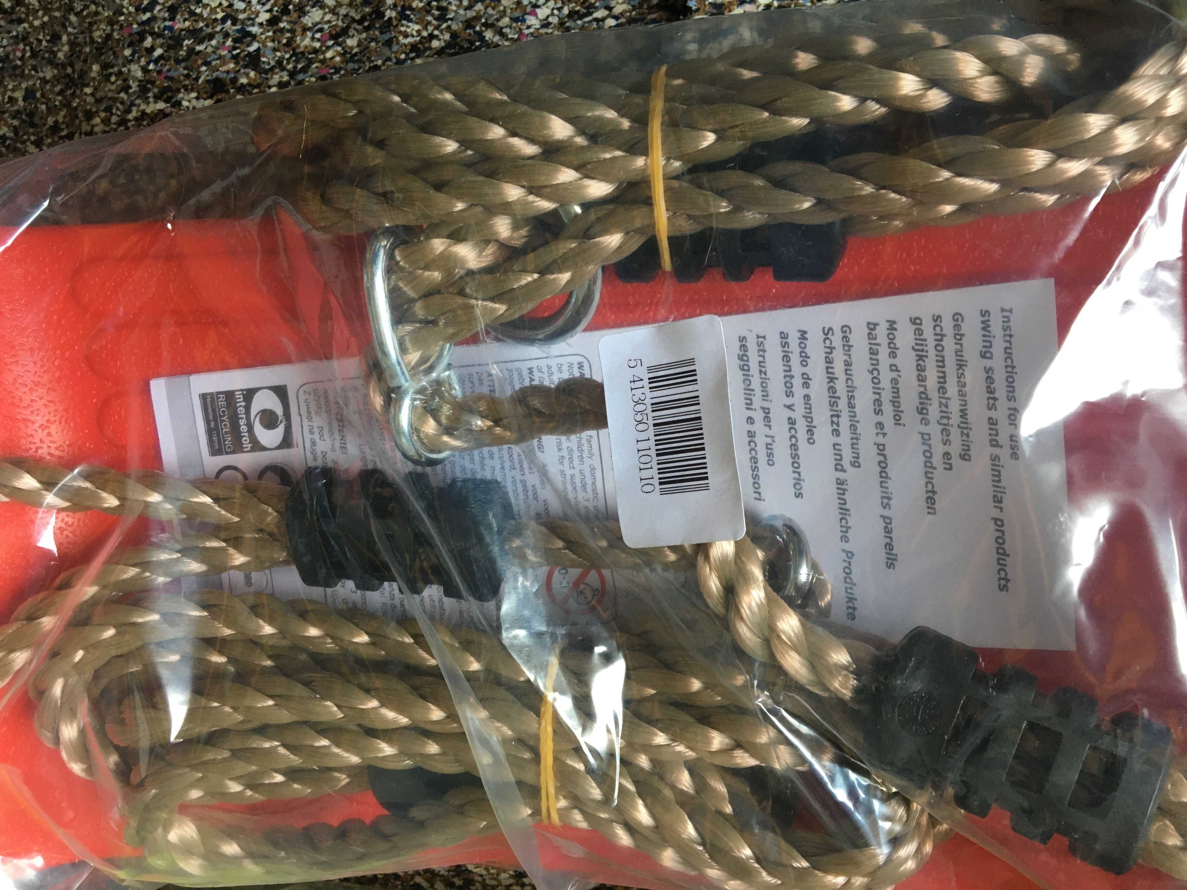 Assentos para baloiço em fibra- NOVOS