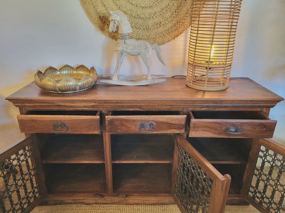 aparador, consola, armario, movel tv, indiano, oriental, rustico