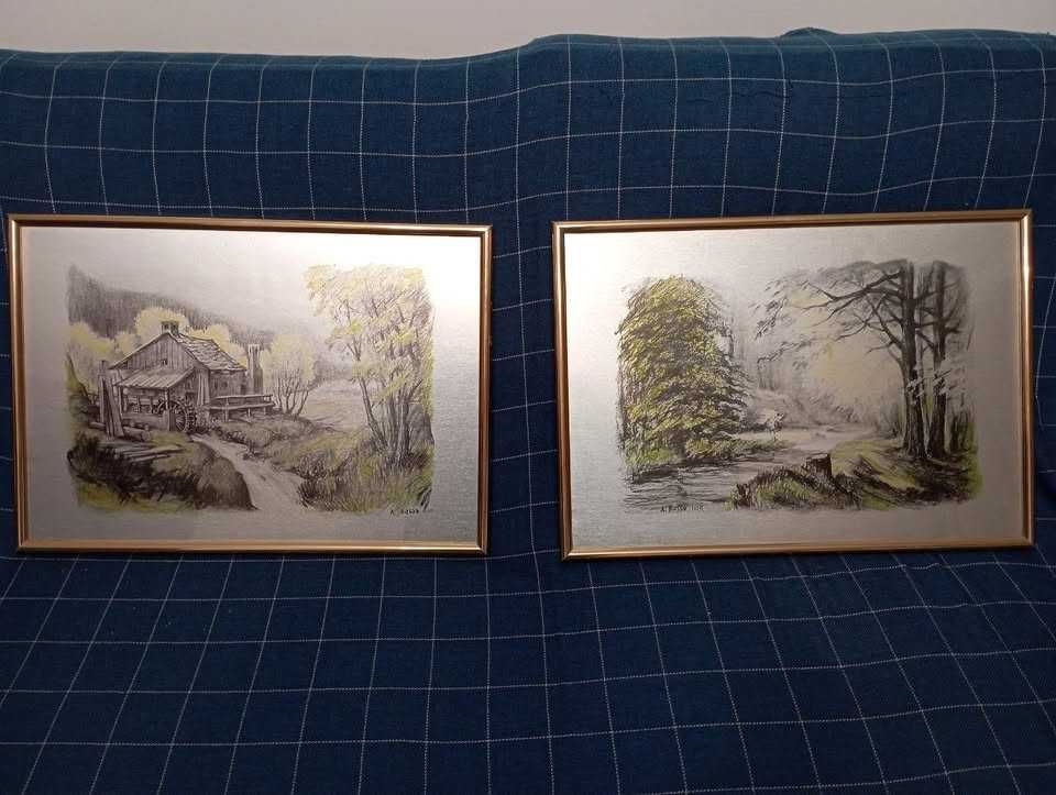 2 quadros de A. RUSSO NIR