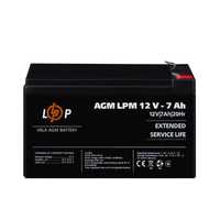 Акумулятор AGM LPM 12V - 7 Ah(25441) Акція!