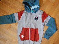 Bluza z kapturem na zamek rozmiar 134 Pepco
