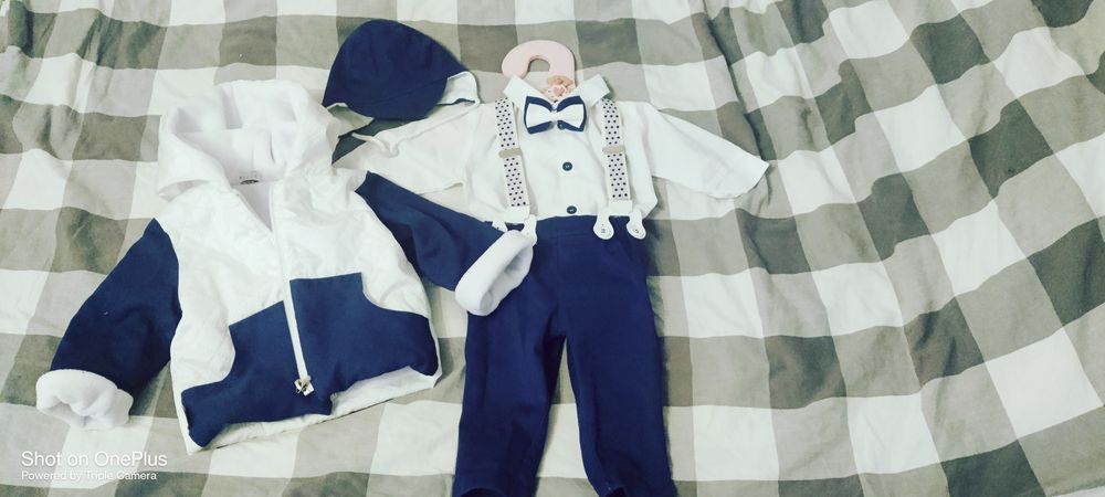 Ubranko do chrztu dla chłopca