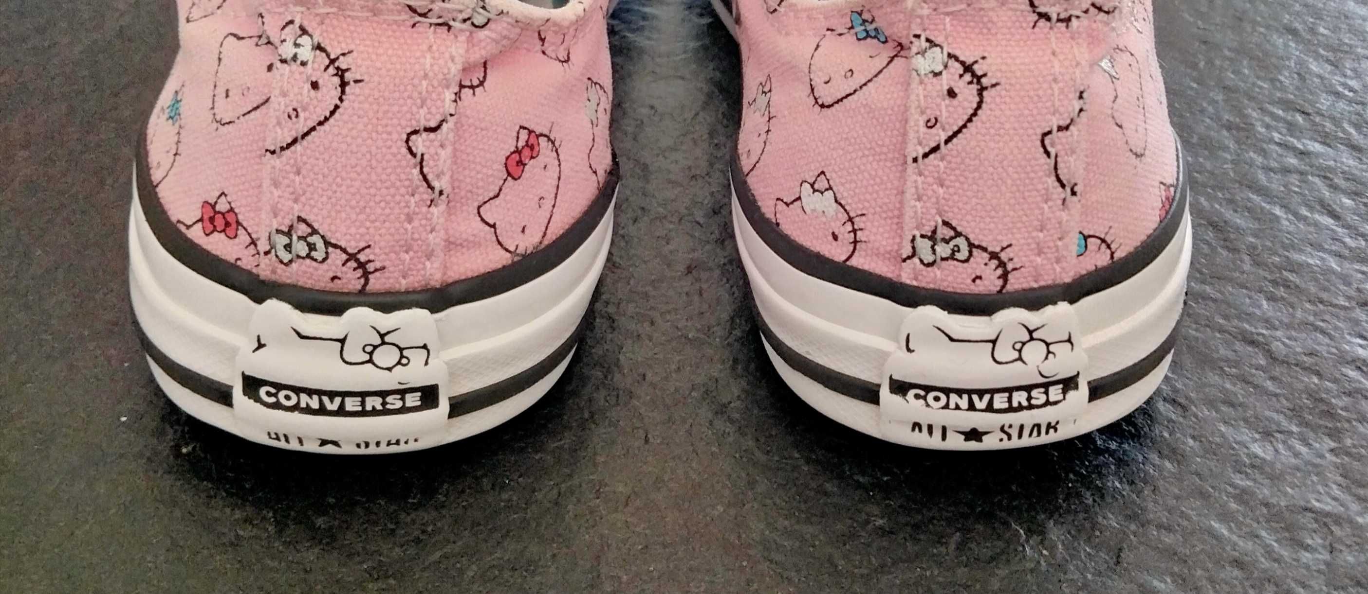 Trampki Converse Hello Kitty różowe 31