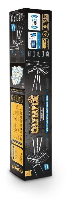 Antena DVB-T Olympia BX1000 Combo VHF UHF LTE MUX8
