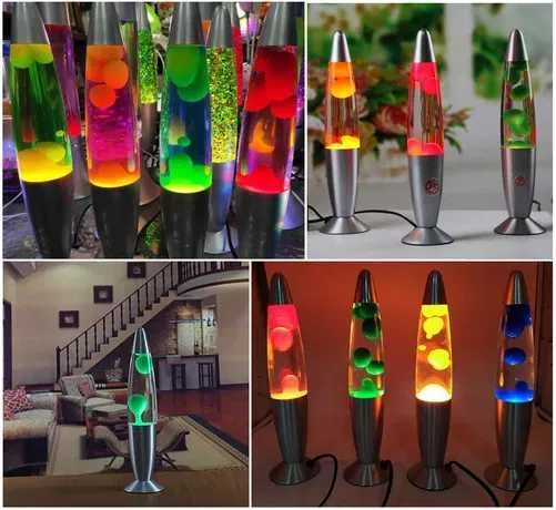 Настольная Лава лампа с воском LAVA LAMP 35 см Ночник