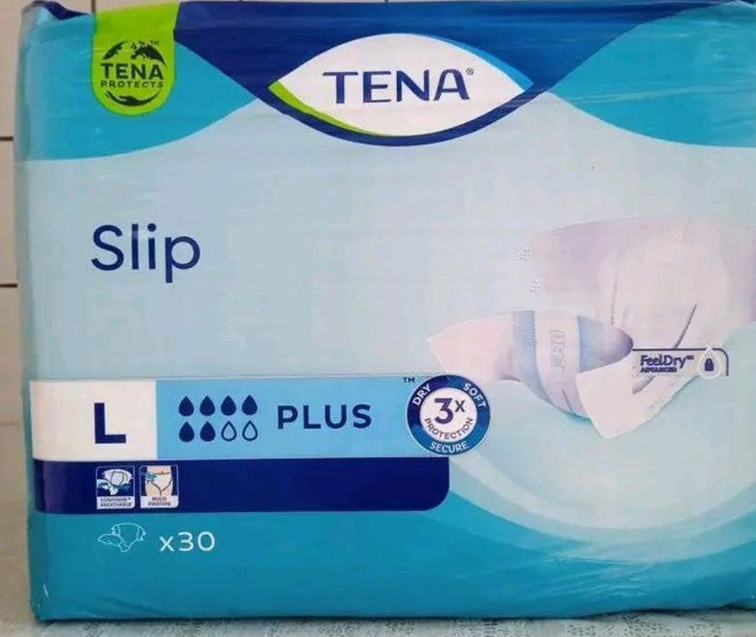 Підгузки для дорослих Тена slip plus в розмірі L  та М