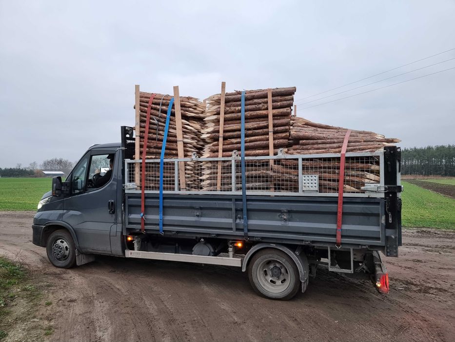 PALIKI - MELIORACJA faszyna i palisada, kołki, pale L=0,8 - 3,0m