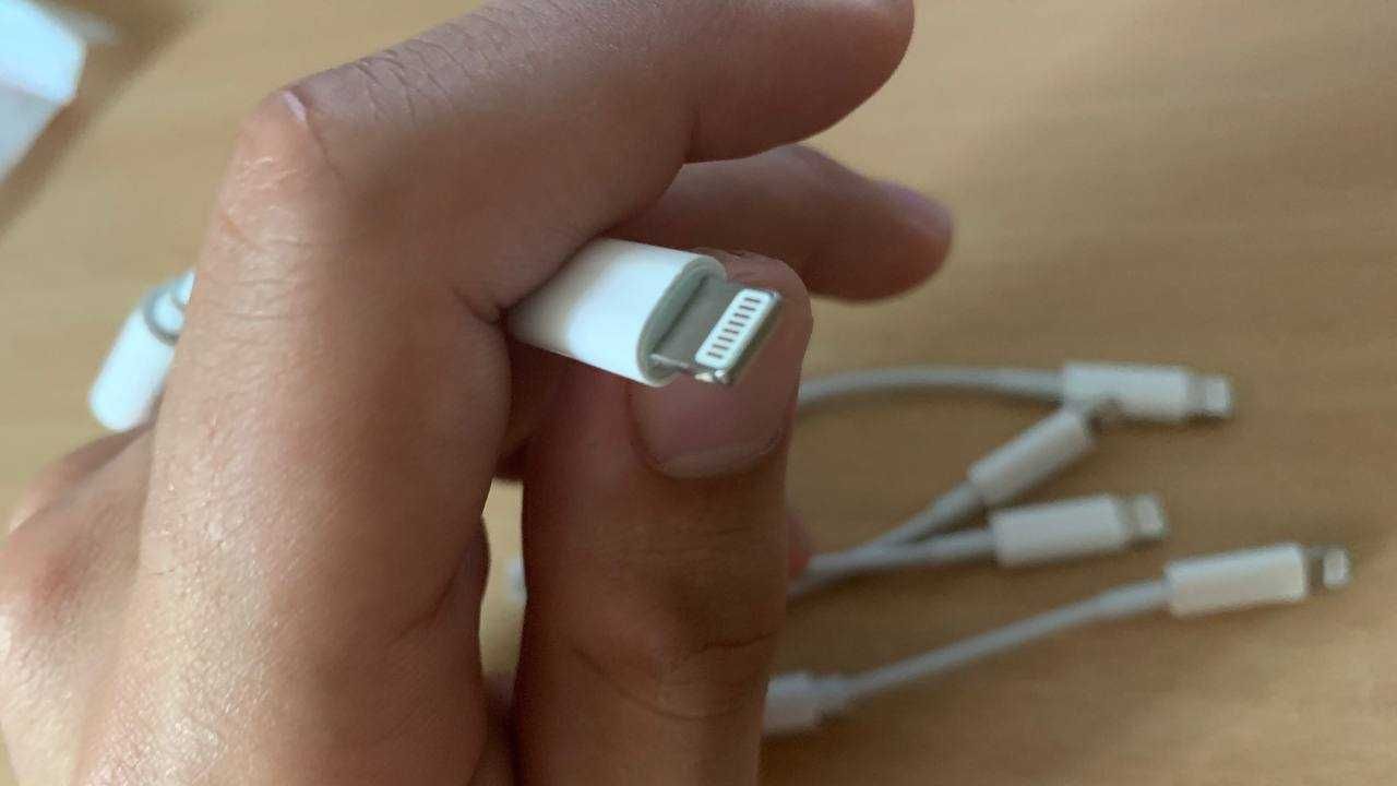 Переходник для айфон AUX iPhone на наушники 3,5мм LIGHTNING