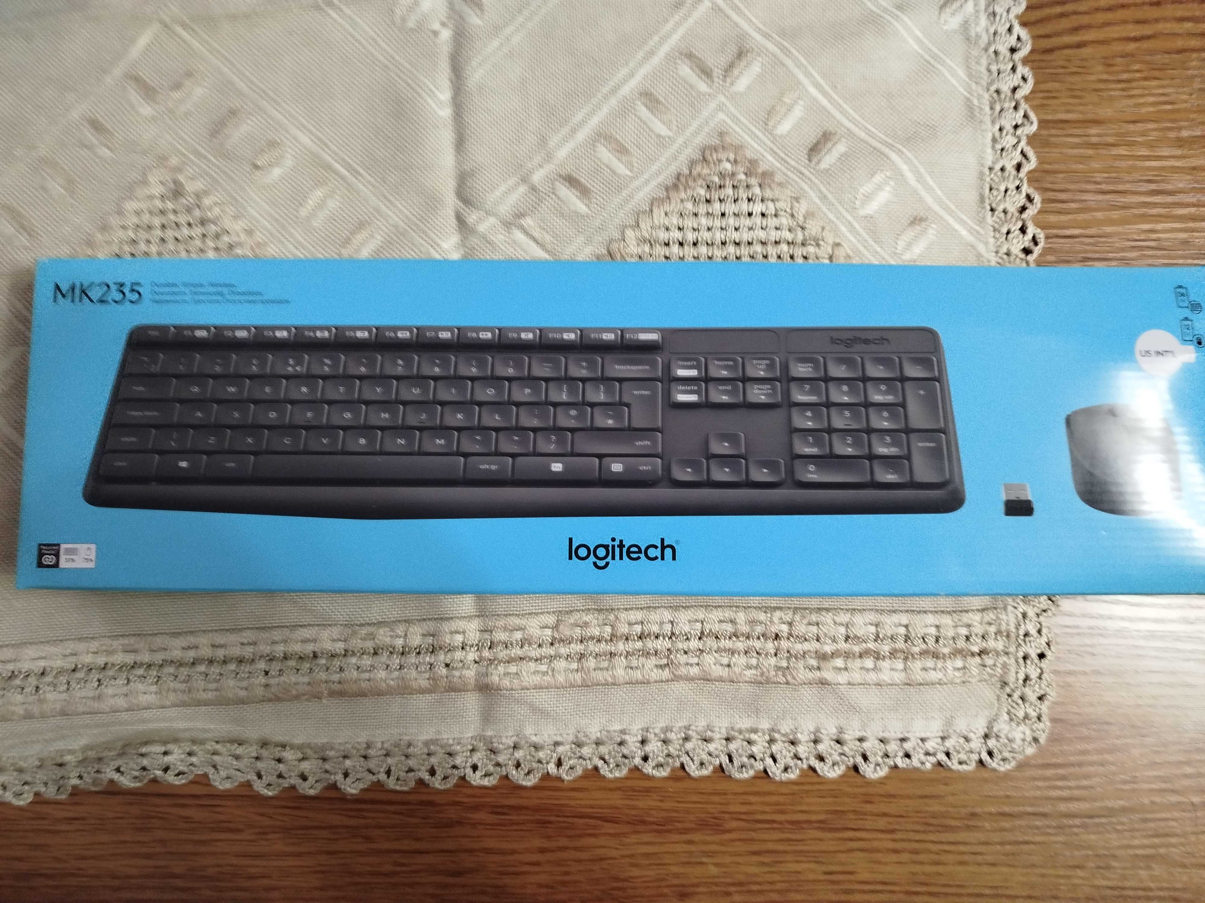 Klawiatura LOGITECH MK235 Wireless Desktop