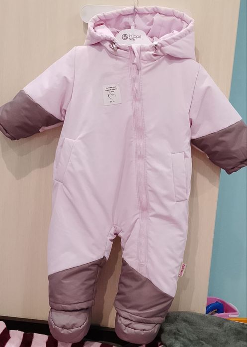 Зимовий комбінезон для дівчинки