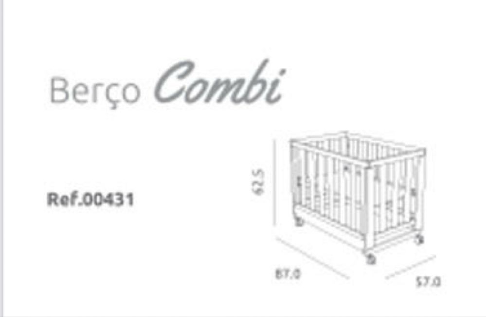 Mini berço Combi da Trama