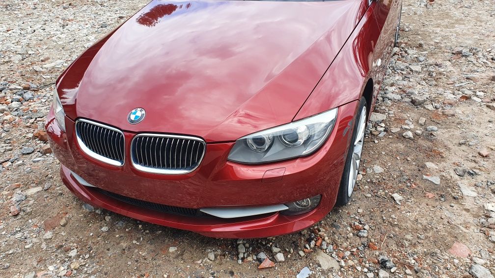 Bmw e92 e93 Lift Kompletny Przód Maska Błotnik Zderzak Pas a82/3