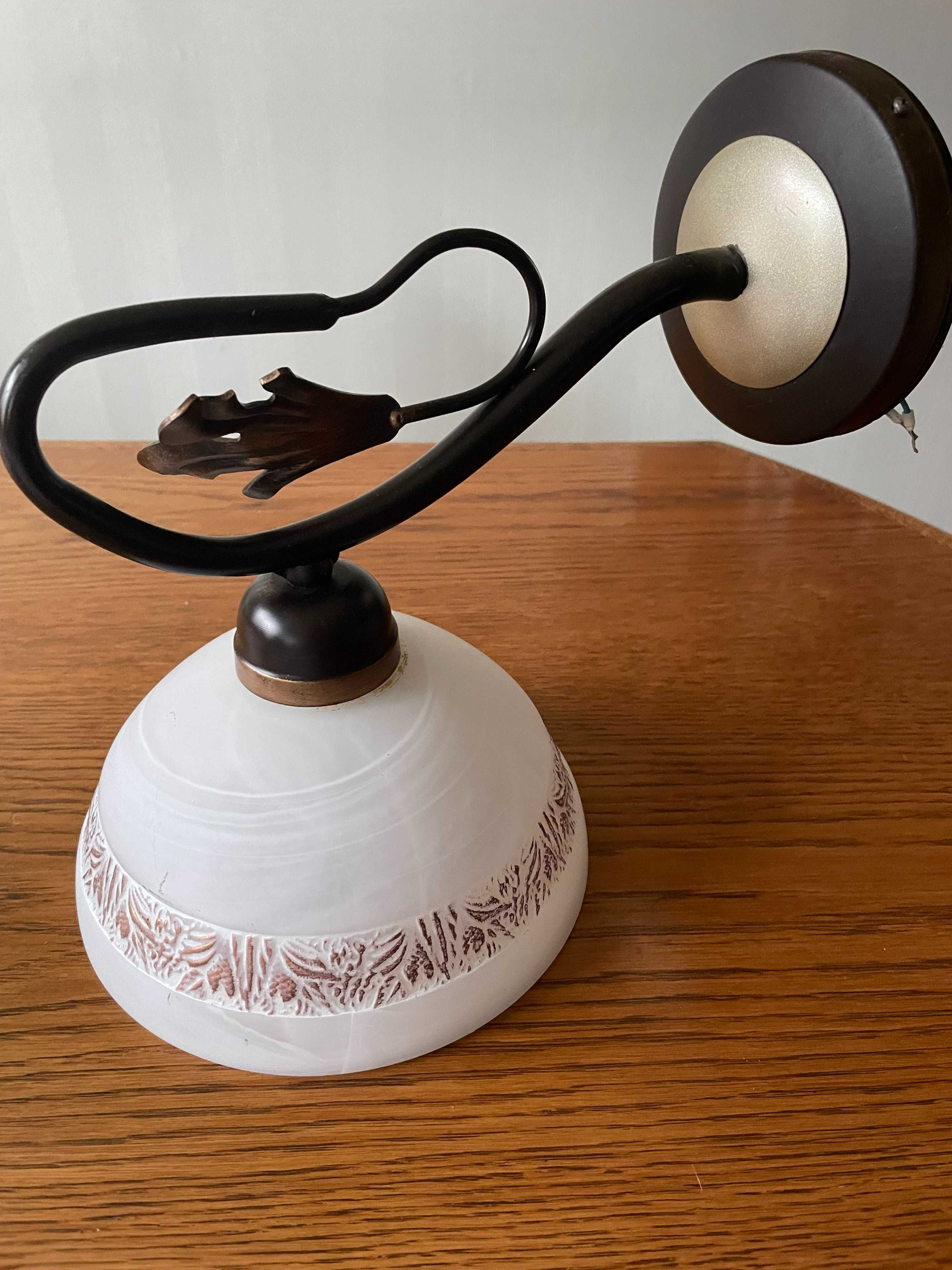 Lampa sufitowa i 2 kinkiety