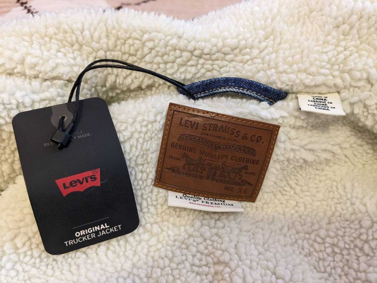 Жіноча куртка Levi's Original Sherpa Trucker Jacket (XL)