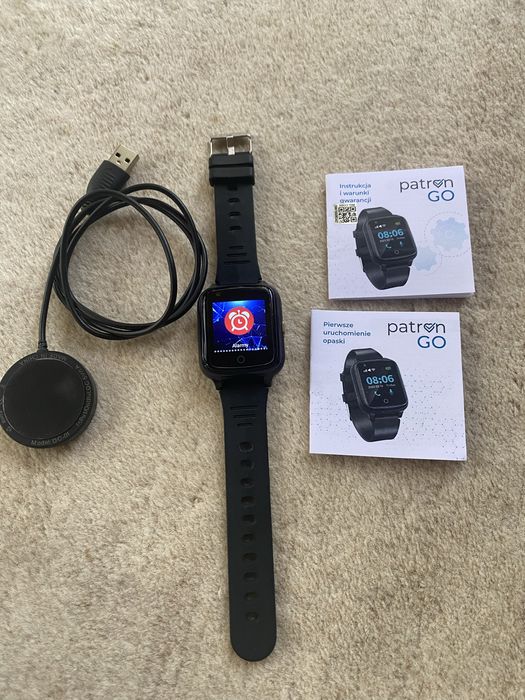Smartwatch Patron Go opaska SOS dla seniora
