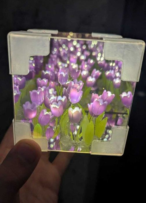 Нічник безкінечні тюльпани