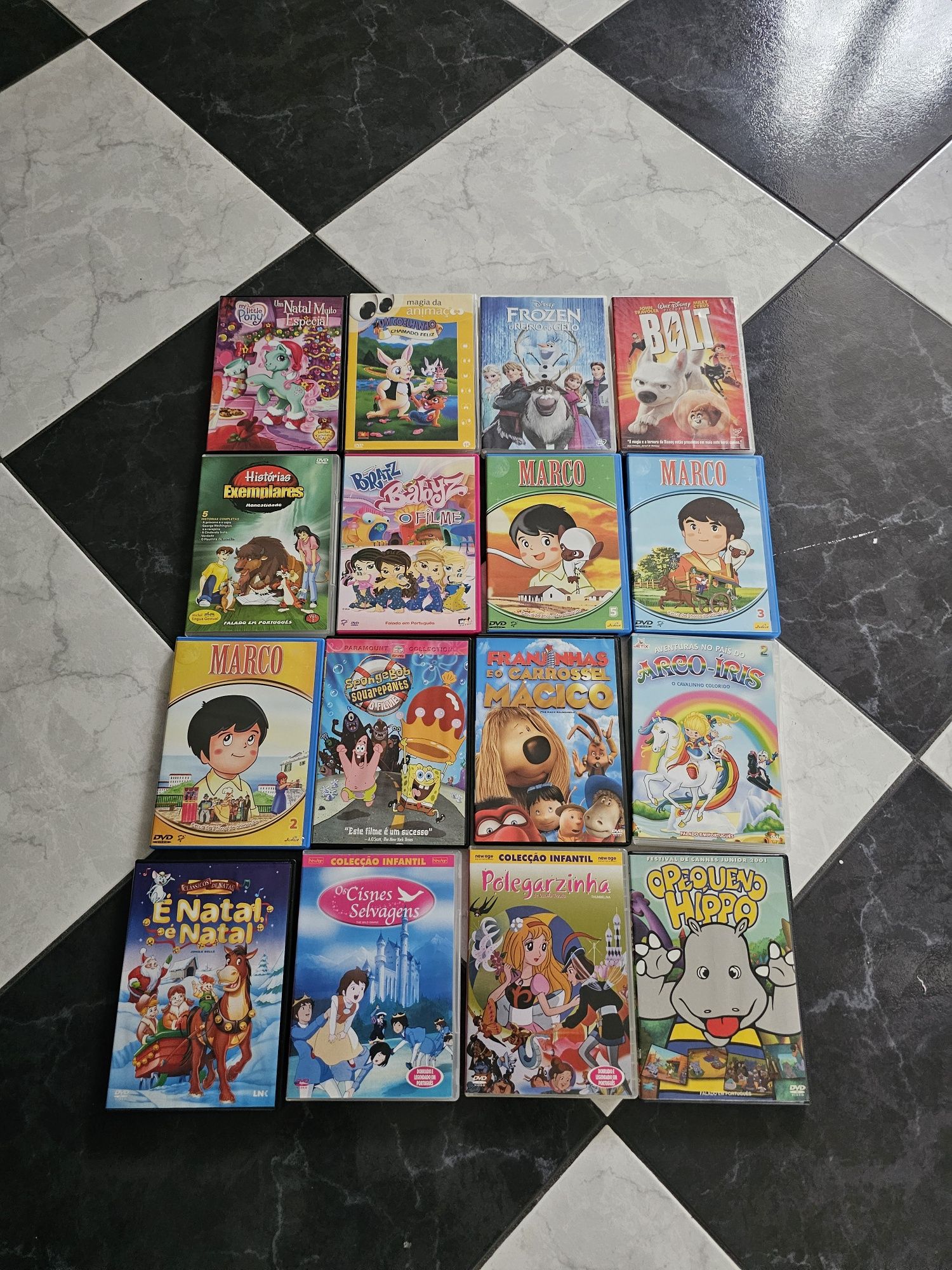 Dvds infantis vários
