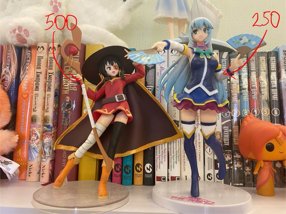 Фігурки Re:Zero, Hatsune Miku, Bochi the Rock та ін