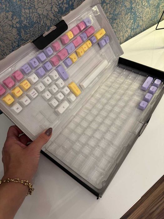 Epomaker Ice Cream XDA PBT Dye Sub – extras + oryginalne pudełko