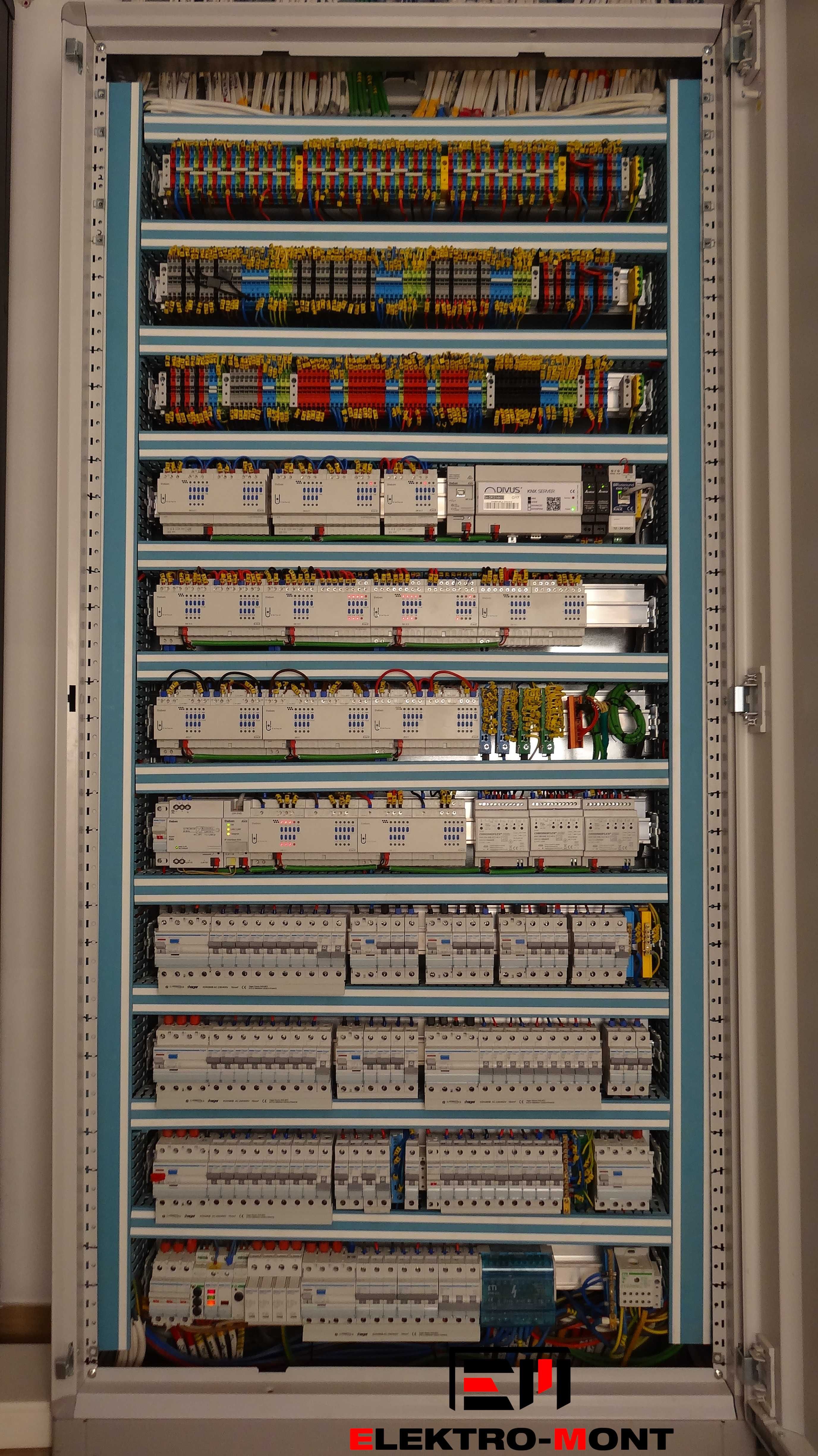 INTELIGENTNY DOM, KNX, Ampio, Instalacje Elektryczne, Elektryk, Alarmy