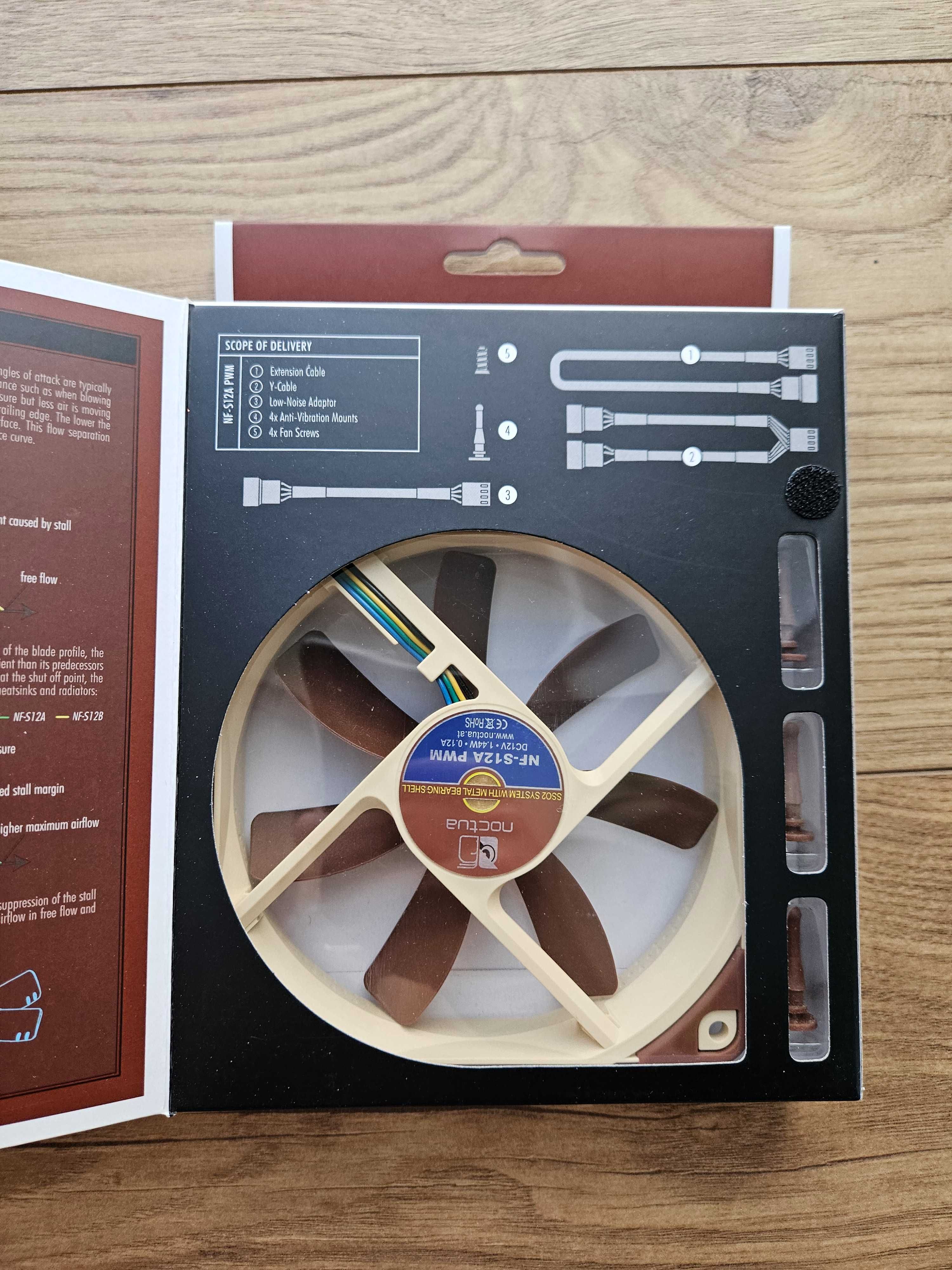 Wentylator NOCTUA NF-S12A PWM