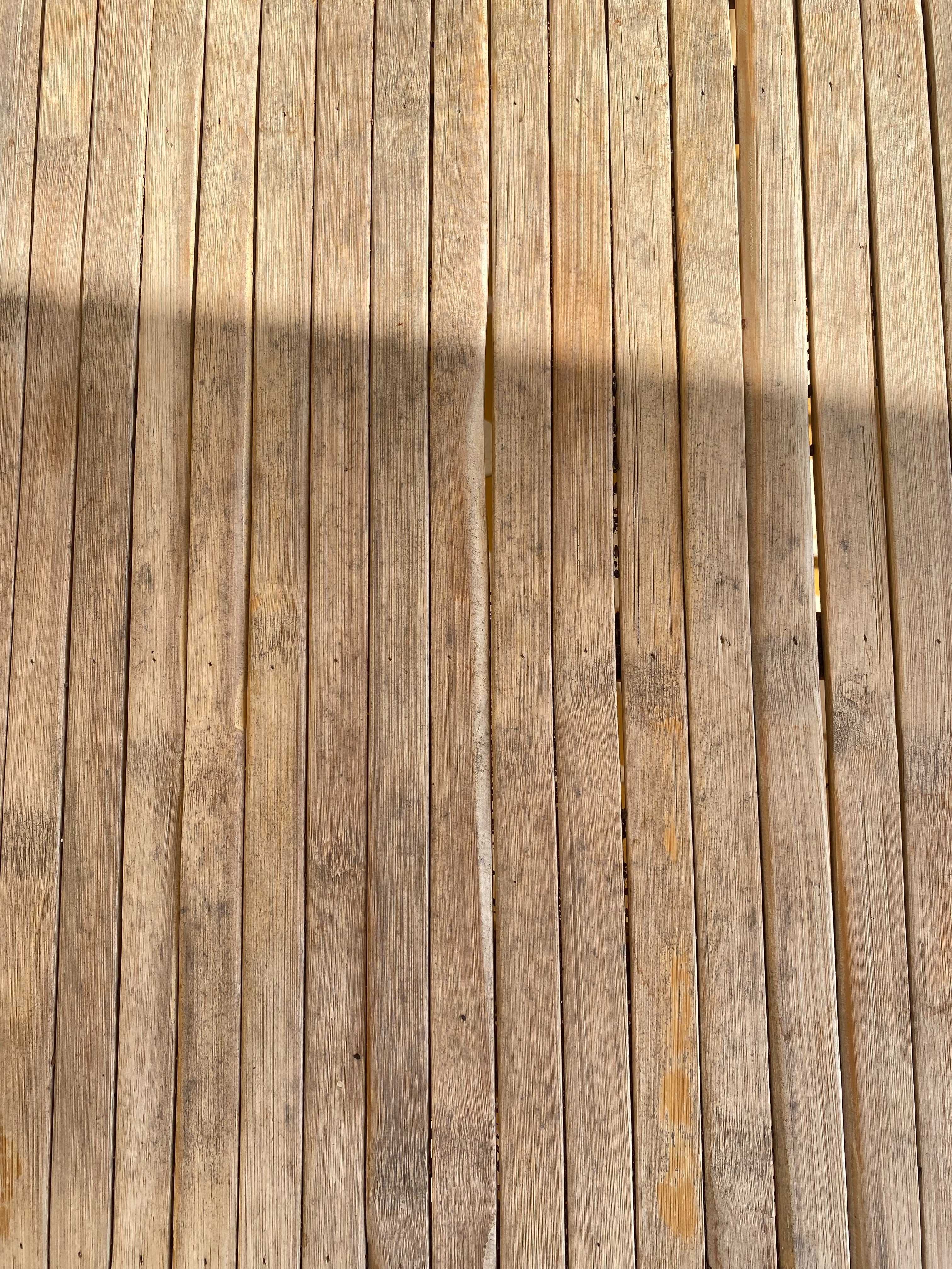 Mesa de jardim retangular - Garden Table bamboo - SKLUM