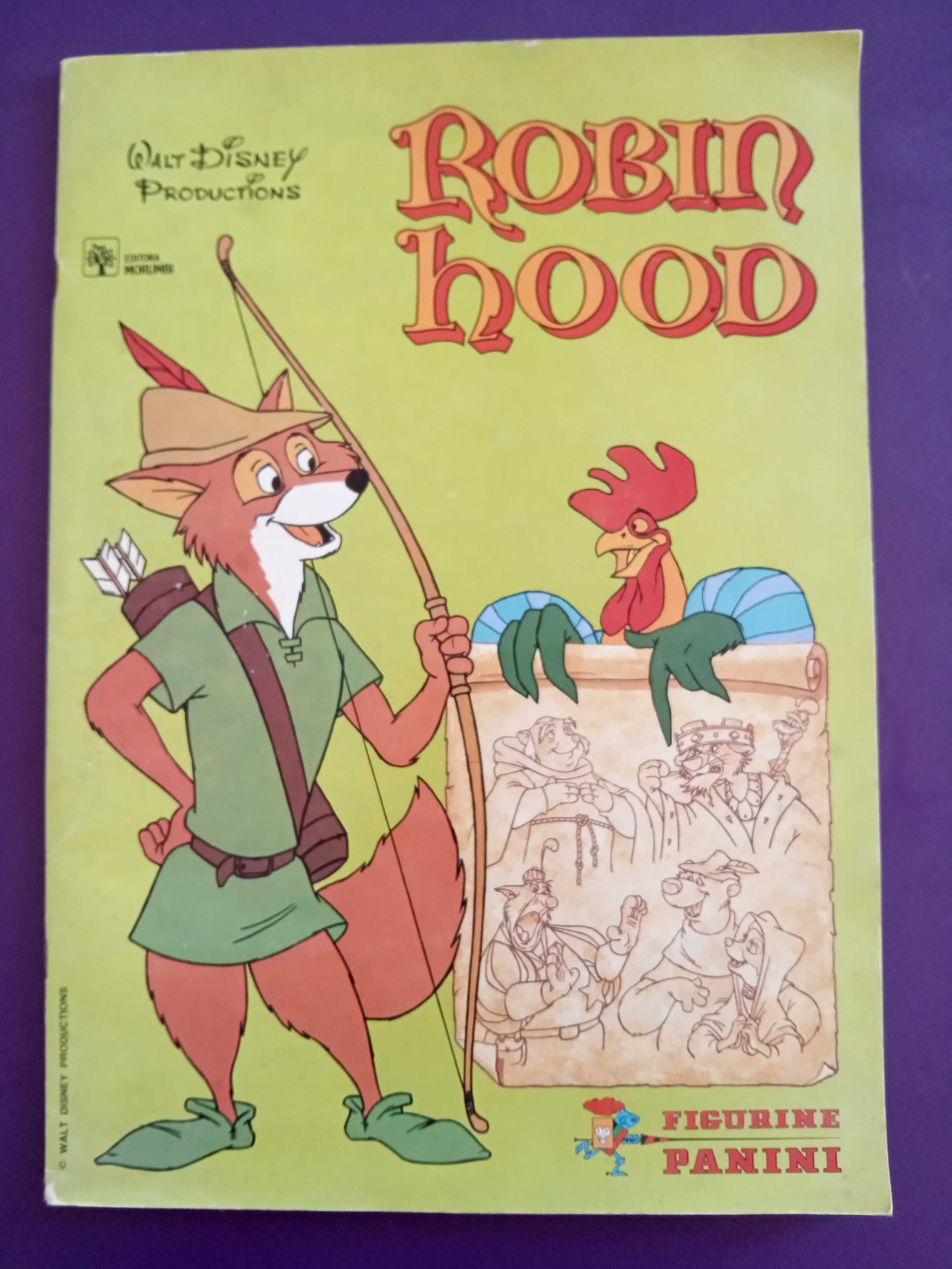 Cadernetas Cromos Anos 80: Robin Hood+Os Simpsons+Os Records v.p.ind.