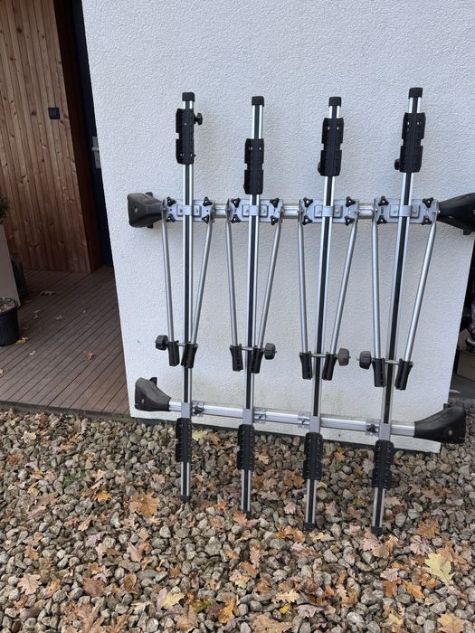 Bagaznik do volvo s60 - baza oryginalne plus 4 x rowerowy