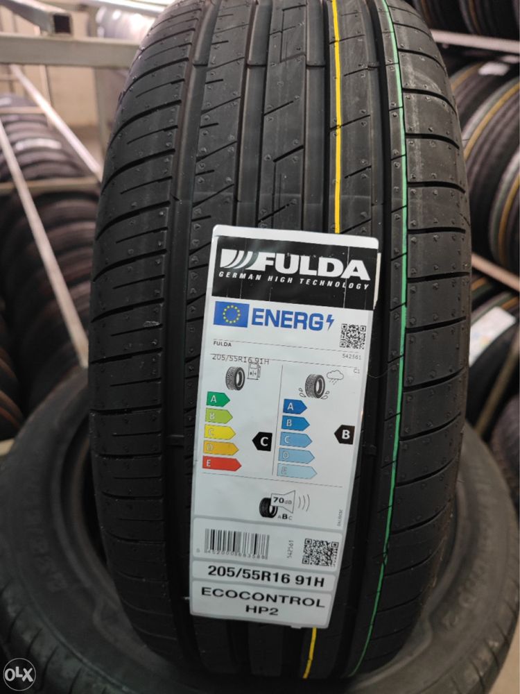 Літо шина Fulda EcoControl HP2 205/55 R16 91H, усі розміри!!!