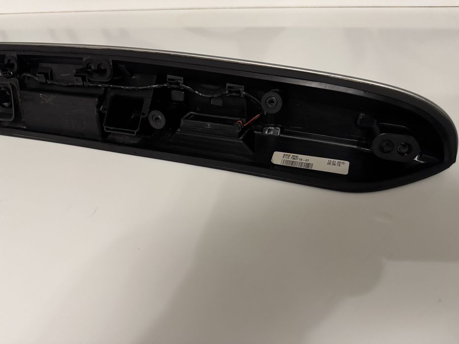 Панель подсветки номера Mini Cooper f55-57, камера Mini Cooper f 55-57