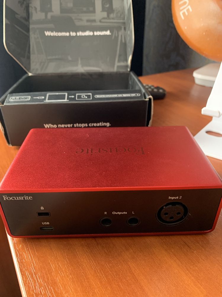 Аудіо карта Focusrite solo