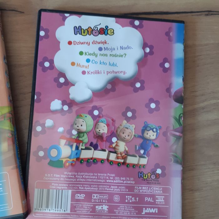 Bajki dla dzieci DVD x 3 Hutosie zestaw