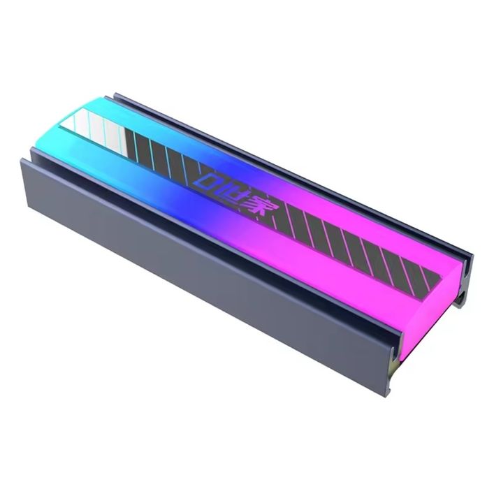 Radiator ARGB do Dysku SSD M2 NVME z termopadami