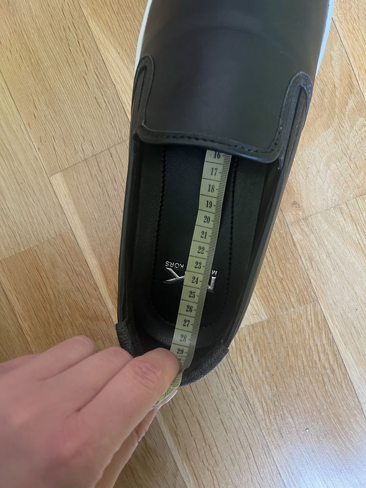 Michael Kors sneakersy slip on czarne US10 skóra