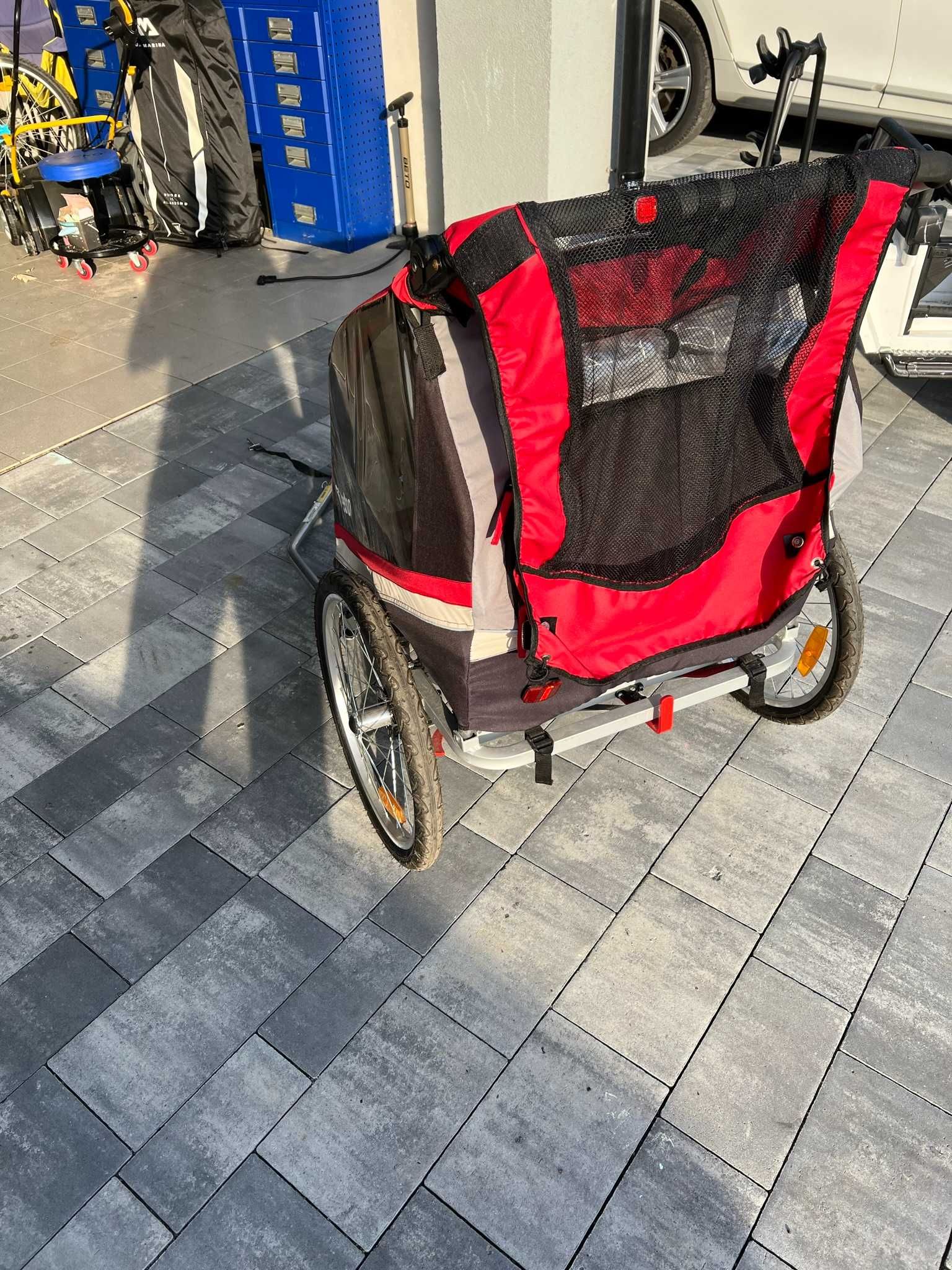 Weehoo przyczepka rowerowa dla 2 dzieci