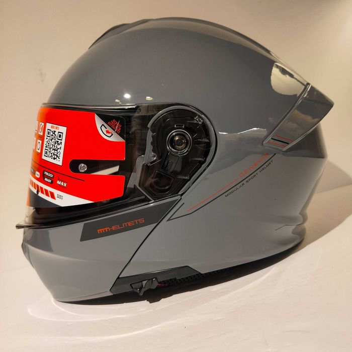 Capacete modular MT Genesis SV Mota scooter novo