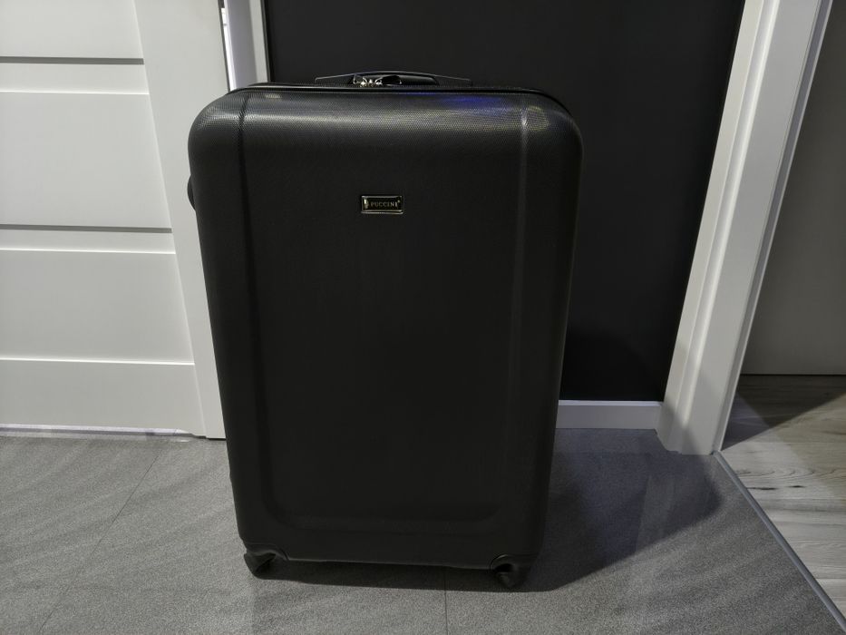Walizka kabinowa duża czarna Puccini XXL