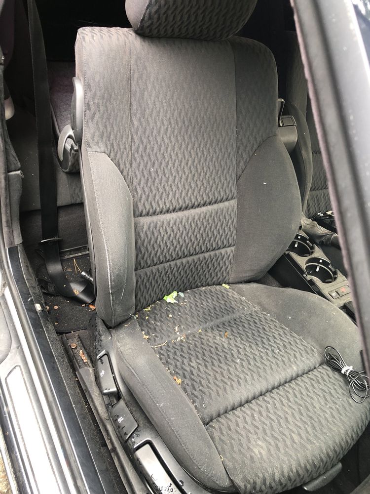 Bmw e46 coupe  fotel prawy europa  spotsitze welur