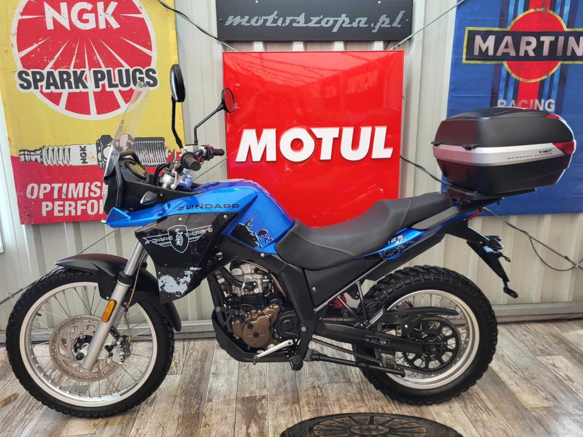 Zundapp Adventure 125 wtrysk malaguti,derbi terra na B z Niemiec RATY