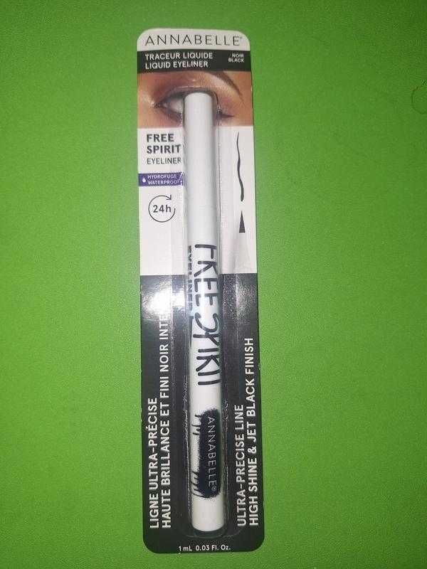 Лайнер для очей. annabelle free spirit eyeliner. чорний