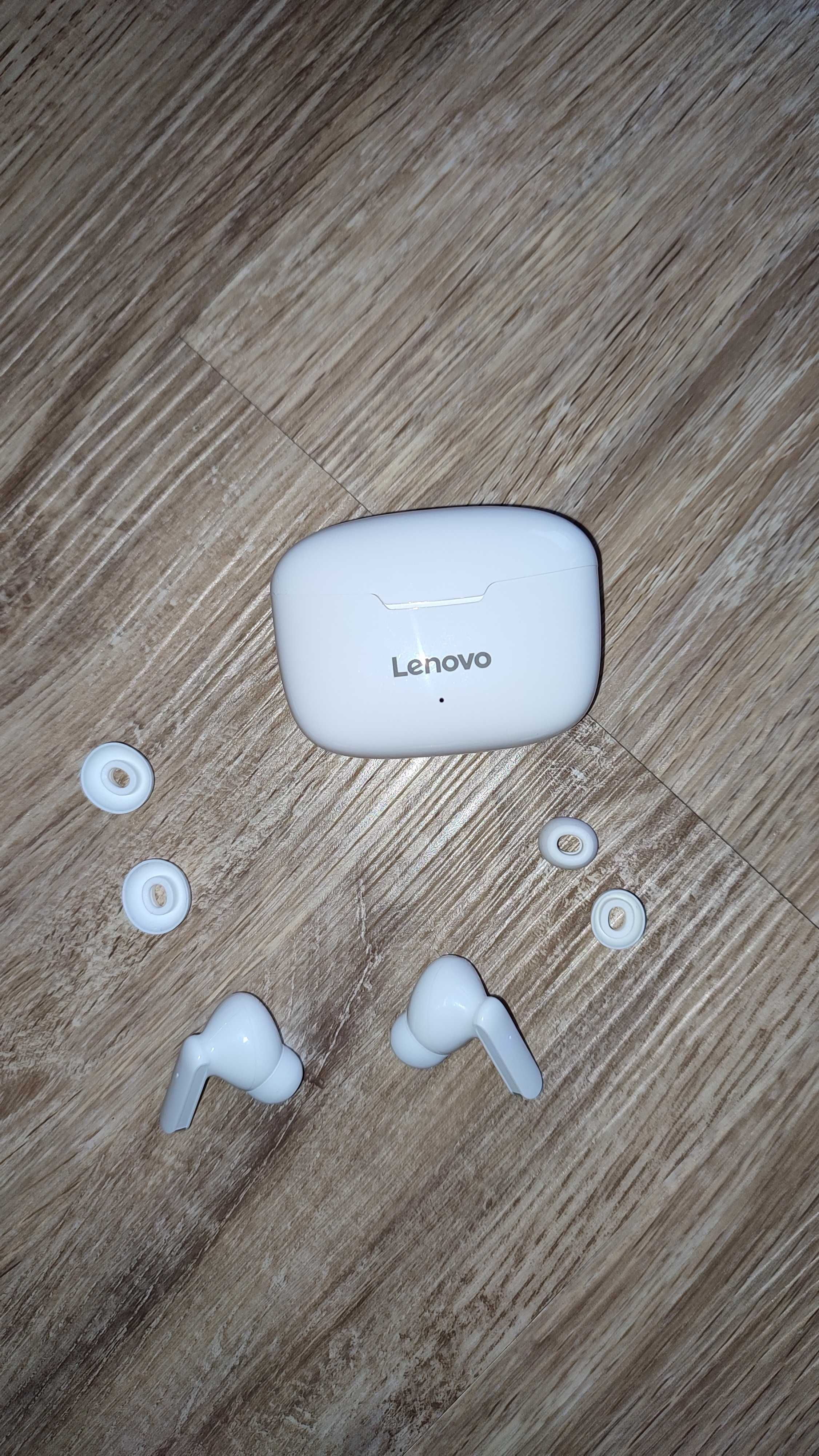 Słuchawki bezprzewodowe Lenovo XT90. Stan: jak nowy