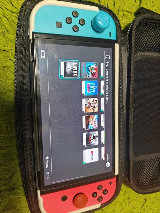 Nintendo switch oled, аксесуари